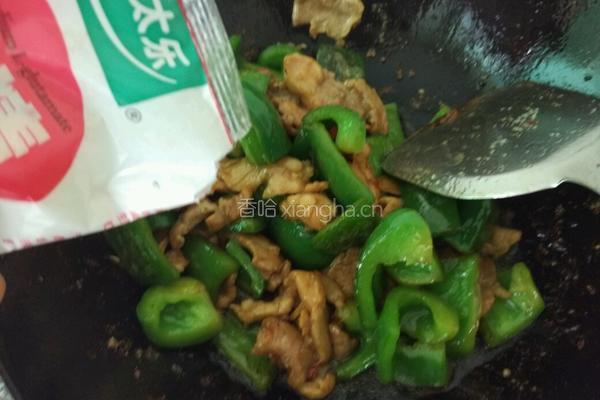 甜椒炒肉片的做法图解13