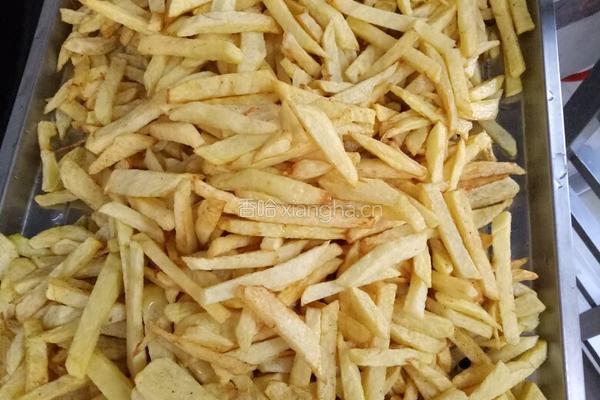 肉沫土豆条的做法图解4
