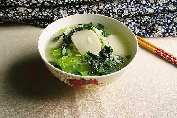 青菜年糕泡饭的做法图解13