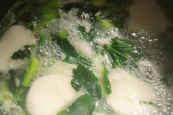 青菜年糕泡饭的做法图解9