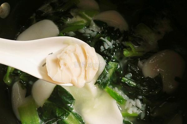青菜年糕泡饭的做法图解12