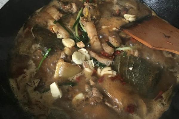 五花肉烧甲鱼的做法图解11