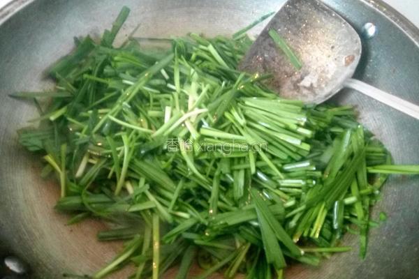 清炒韭菜的做法图解6