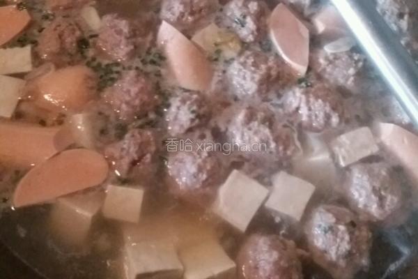 豆腐圆子汤的做法图解6