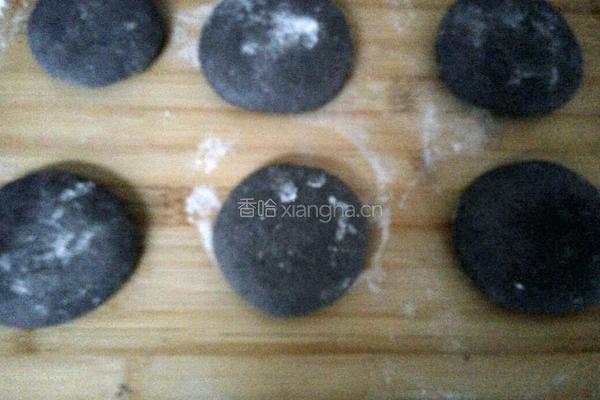 黑米面饼的做法图解9