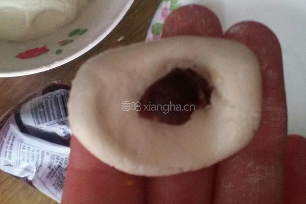 夹心版的开口笑的做法图解6
