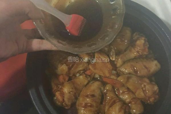 塔吉锅版黑胡椒鸡翅的做法图解11