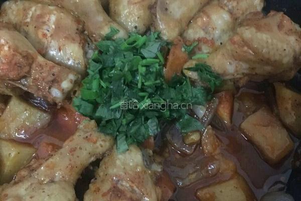 塔吉锅版黑胡椒鸡翅的做法图解13