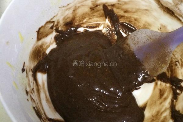 斑马纹戚风蛋糕的做法图解9