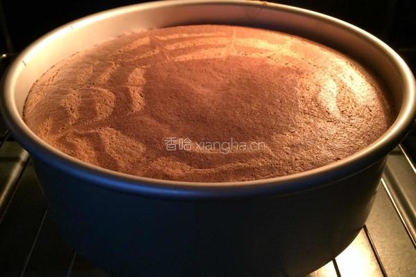 斑马纹戚风蛋糕的做法图解21