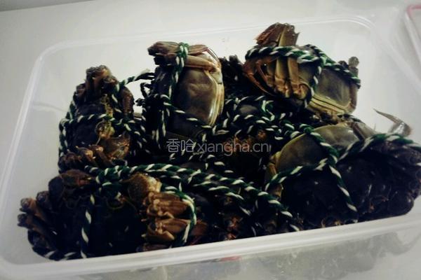 清蒸螃蟹的做法图解1