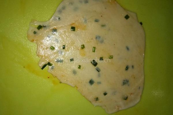 烙饼 韭菜饼的做法图解4