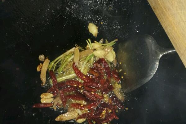 蒜苔虾的做法图解6