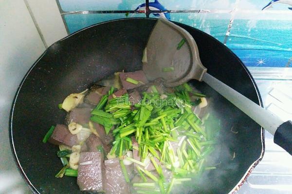 韭香羊血的做法图解5