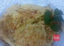 土豆鸡蛋饼的做法图解3