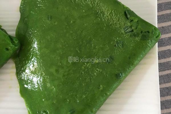 菠菜鸡蛋饼的做法图解12