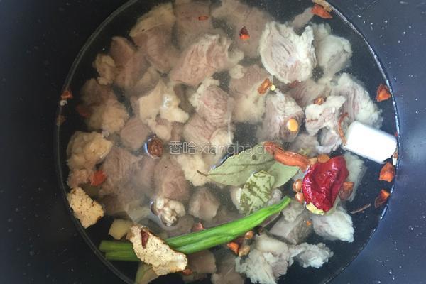 牛肉炖萝卜的做法图解5