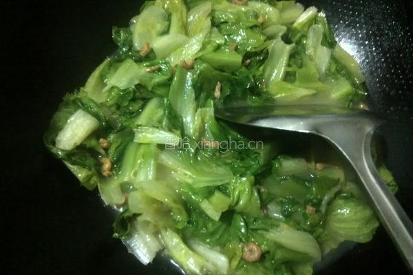 虾仁生菜的做法图解5