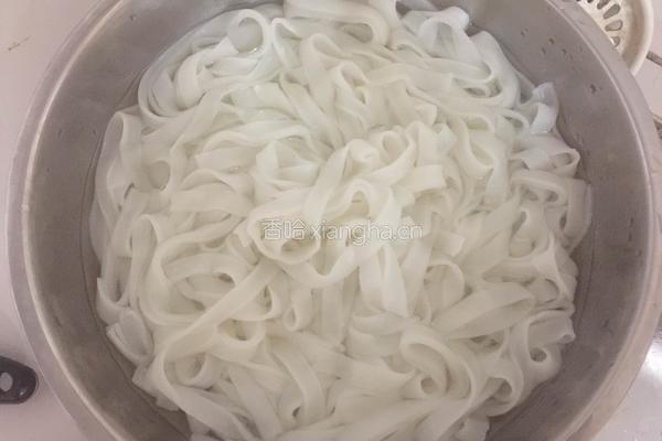 茄汁肉沫干捞河粉的做法图解3