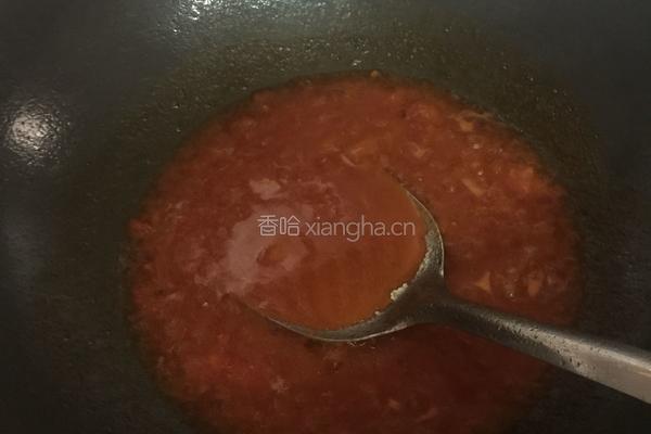 茄汁肉沫干捞河粉的做法图解4