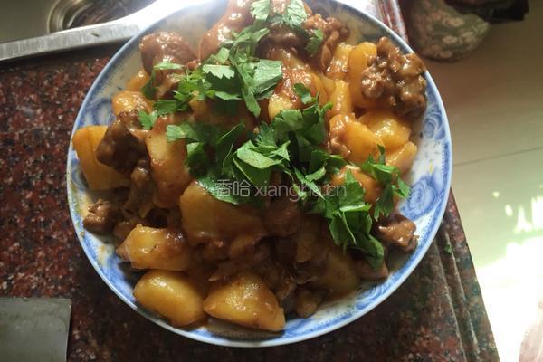 土豆鸭的做法图解5