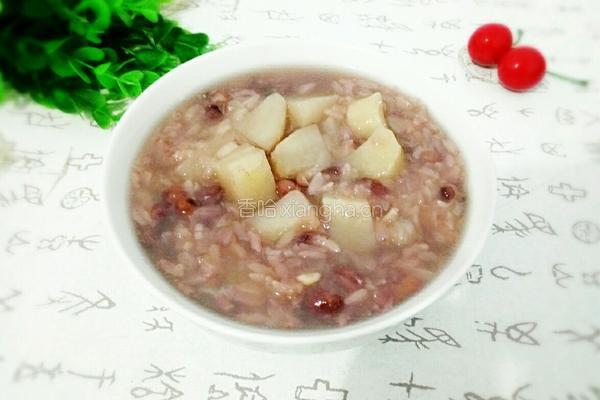 红豆红薯糯米粥的做法图解9