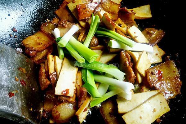 香干炒回锅肉的做法图解14