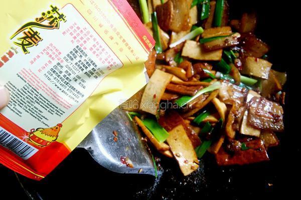 香干炒回锅肉的做法图解16