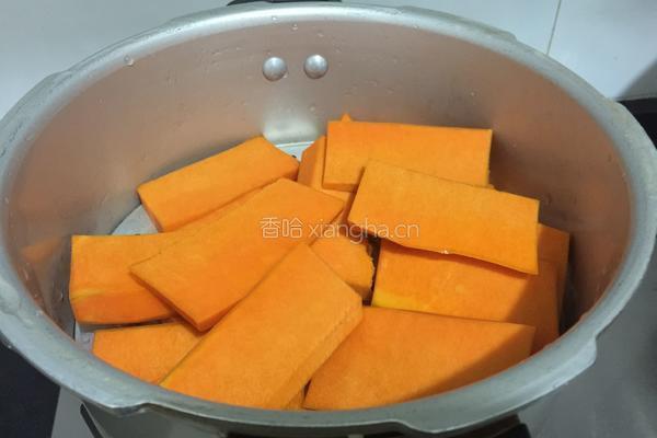 南瓜馒头的做法图解1