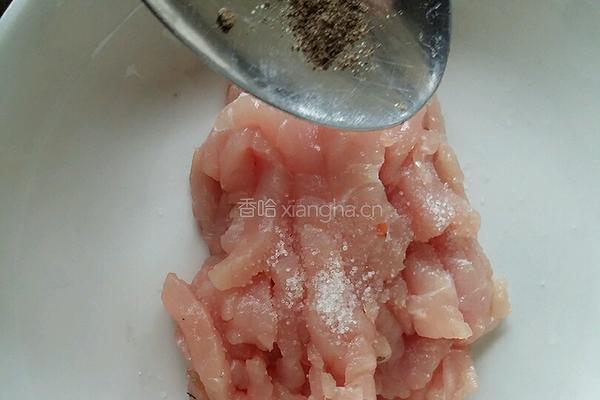 泡菜苕粉肉丝（酸辣版）的做法图解4