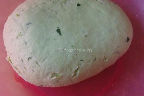 小白菜蒸饺的做法图解3