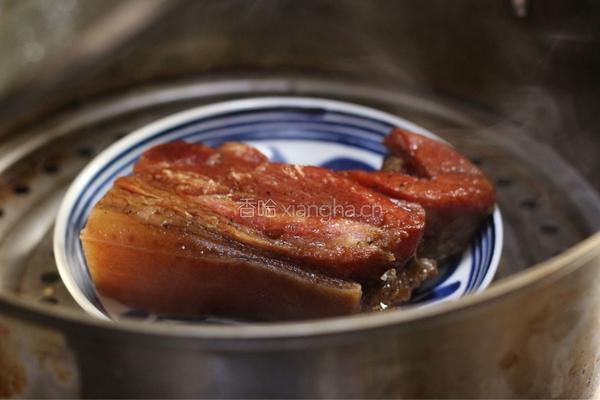 萝卜干炒腊肉的做法图解3