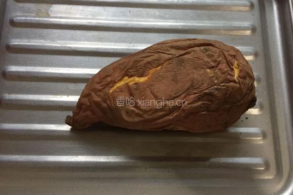 微波炉烤地瓜的做法图解4