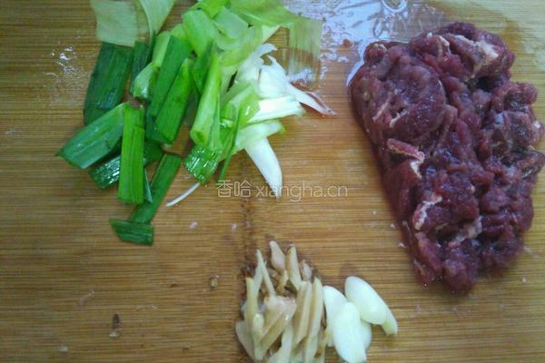 花椰菜炒牛肉的做法图解2