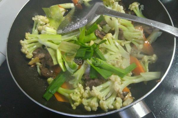 花椰菜炒牛肉的做法图解9