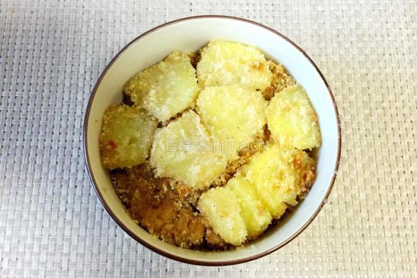洋芋粉蒸肉的做法图解9