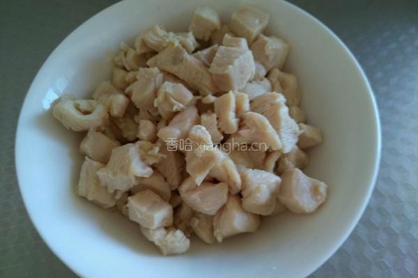 咖喱鸡肉小熊饭的做法图解3