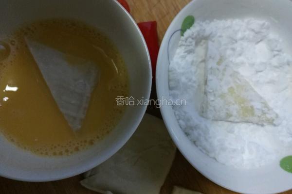 糖醋油煎豆腐干的做法图解4