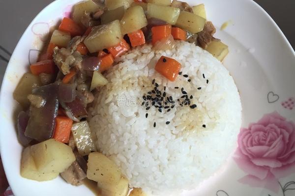 咖喱鸡肉米饭的做法图解8