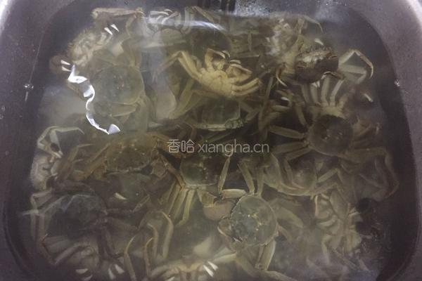 红烧香辣蟹的做法图解1