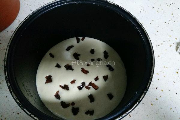 红枣戚风蛋糕的做法图解4