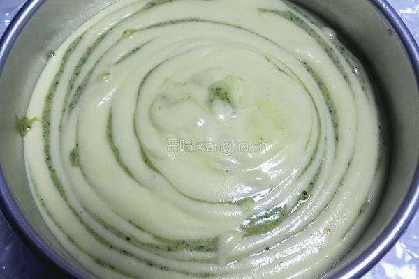 斑马纹抹茶威风蛋糕的做法图解24