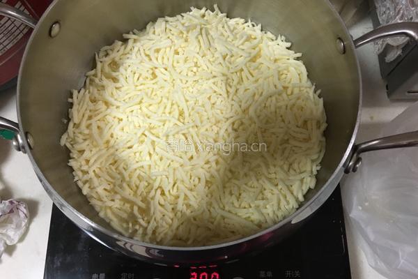 芝士榴莲雪棉糕的做法图解12