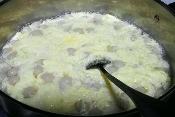 米酒珍珠汤圆的做法图解11