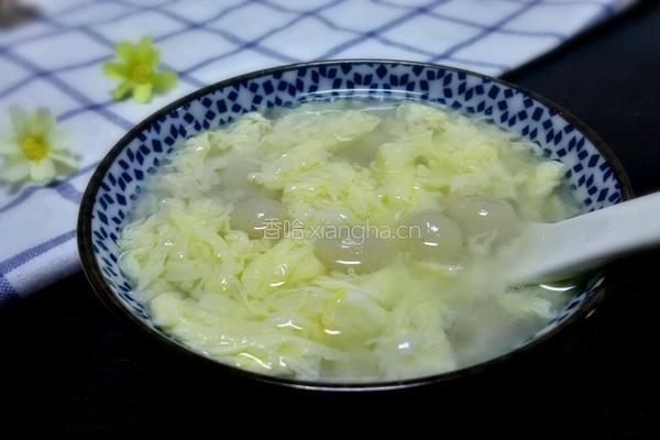 米酒珍珠汤圆的做法图解13