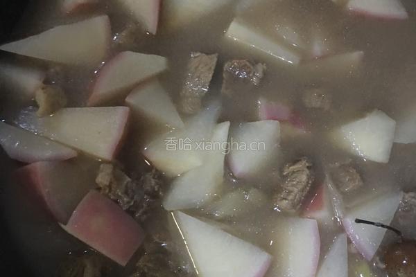 牛肉萝卜汤的做法图解3