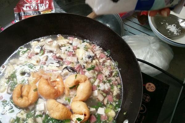 木耳豆腐羹的做法图解7
