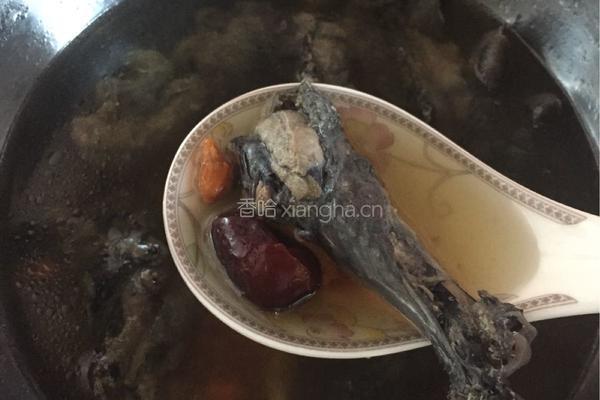 乌鸡滋补汤的做法图解8