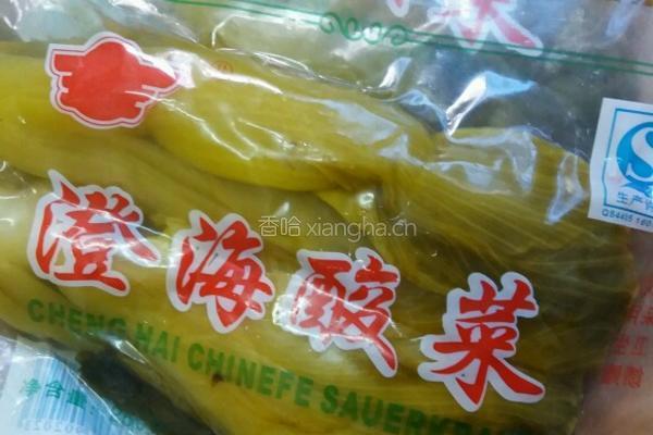 黄骨鱼焖酸菜的做法图解6