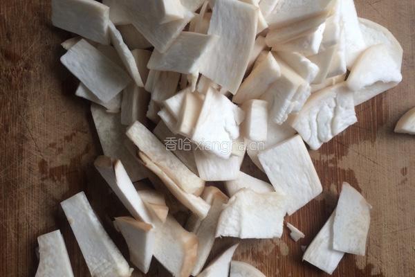 红丝杠白菇的做法图解2